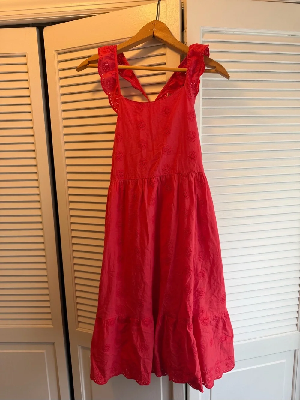 GAP Hot Pink Eyelet Sundress for Girls