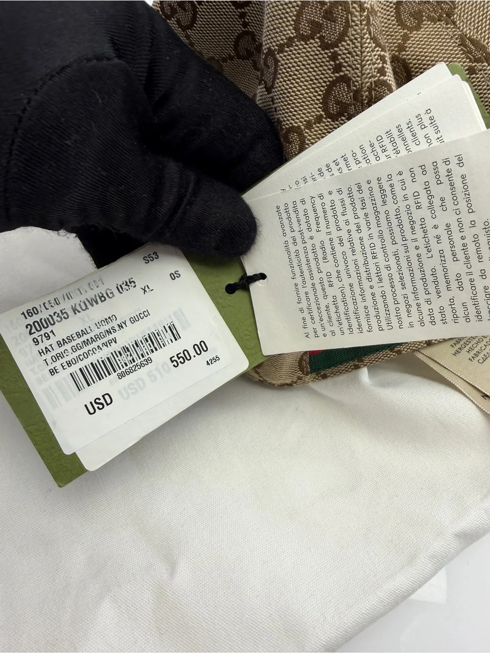 Gucci authentic nwt