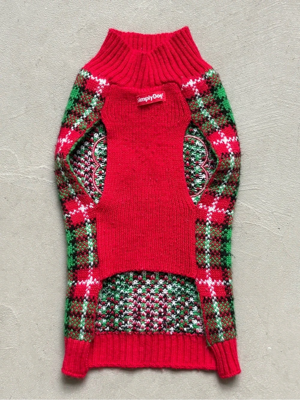 SIMPLY DOG comfortable red