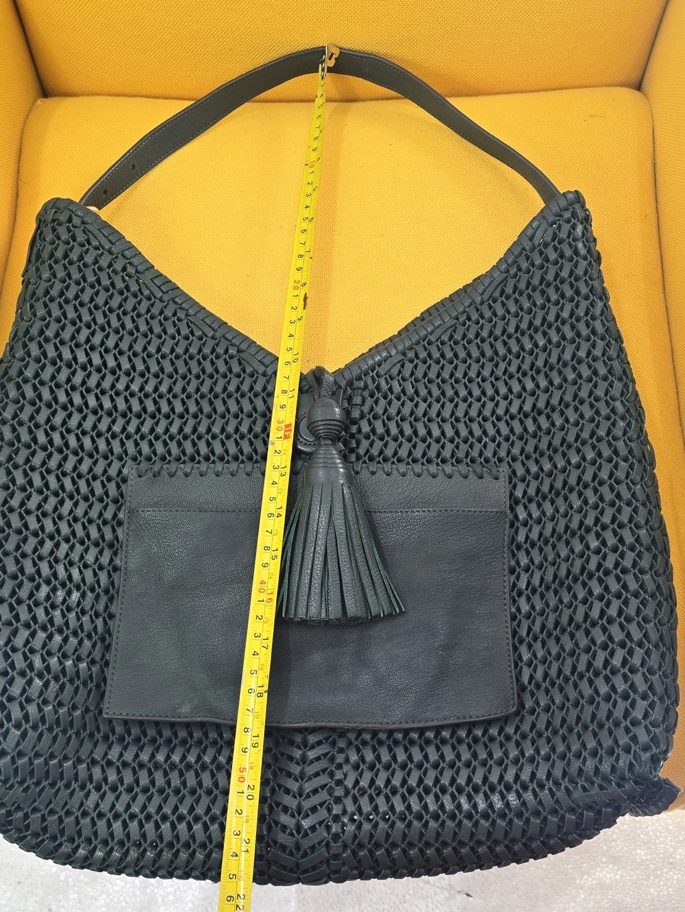 Anya Hindmarch woven leather