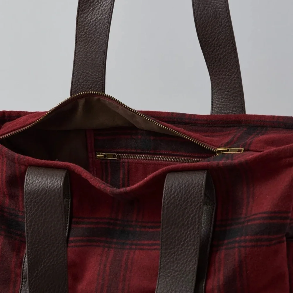 American Eagle Outfitters red plaid
