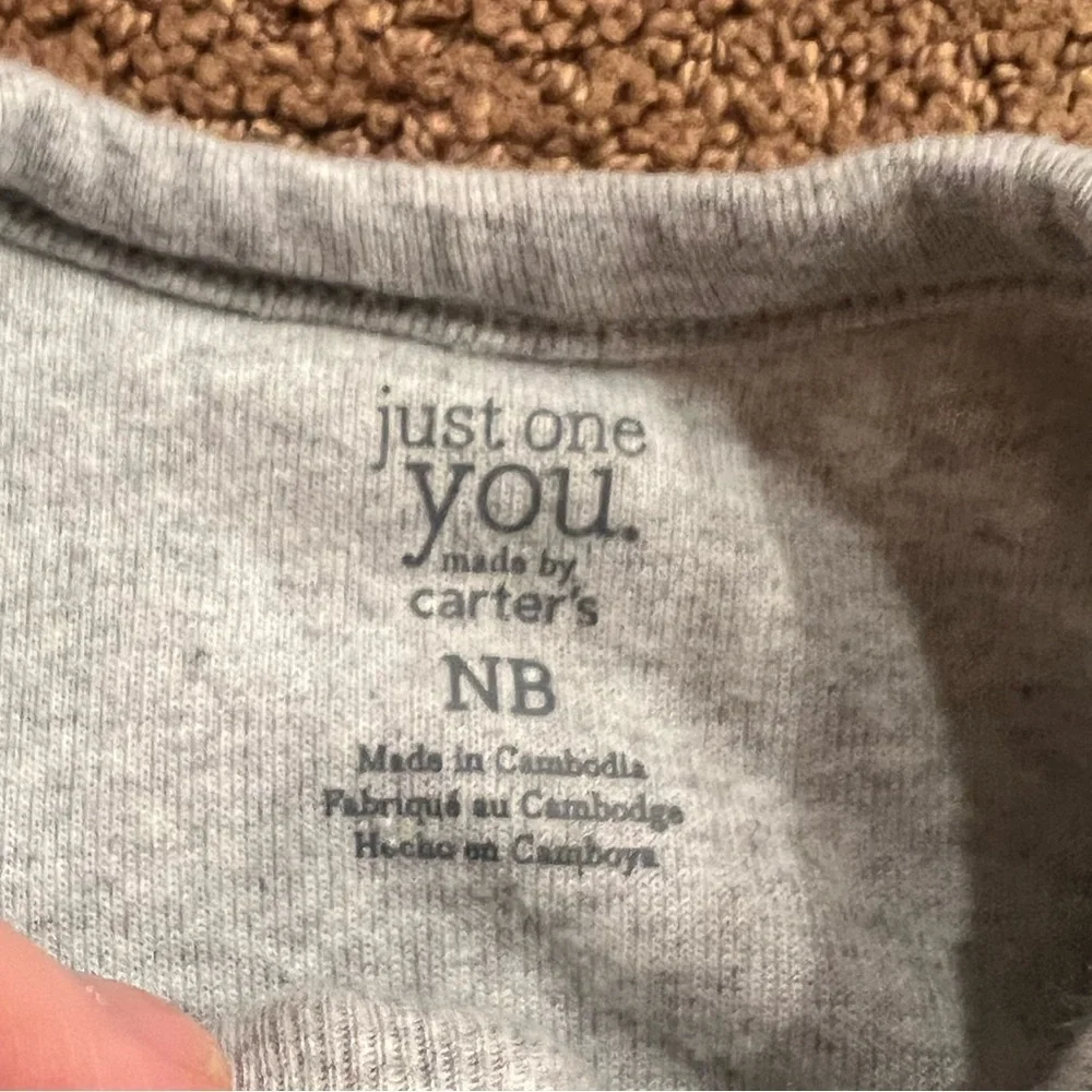 Carters cozy gray