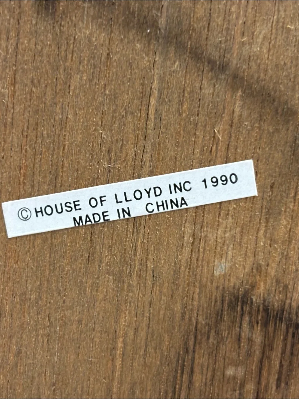 N/A vintage wooden