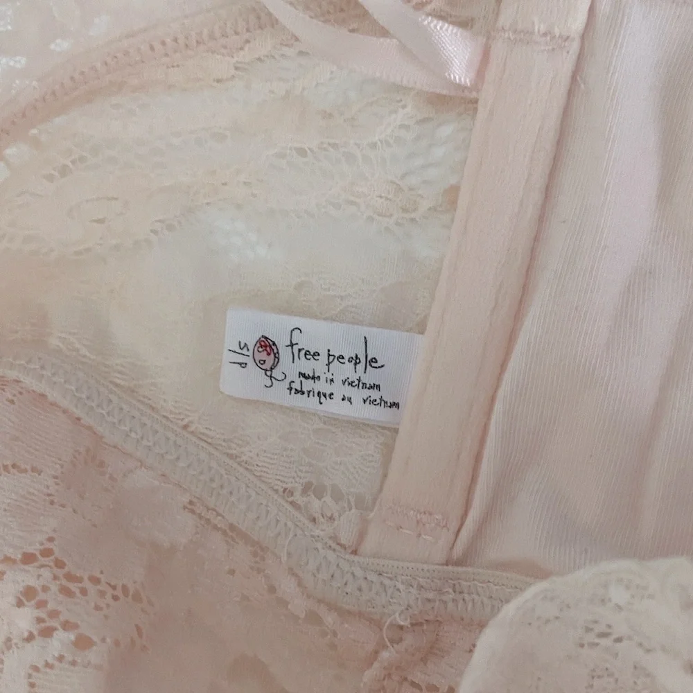 Free People longline bralette