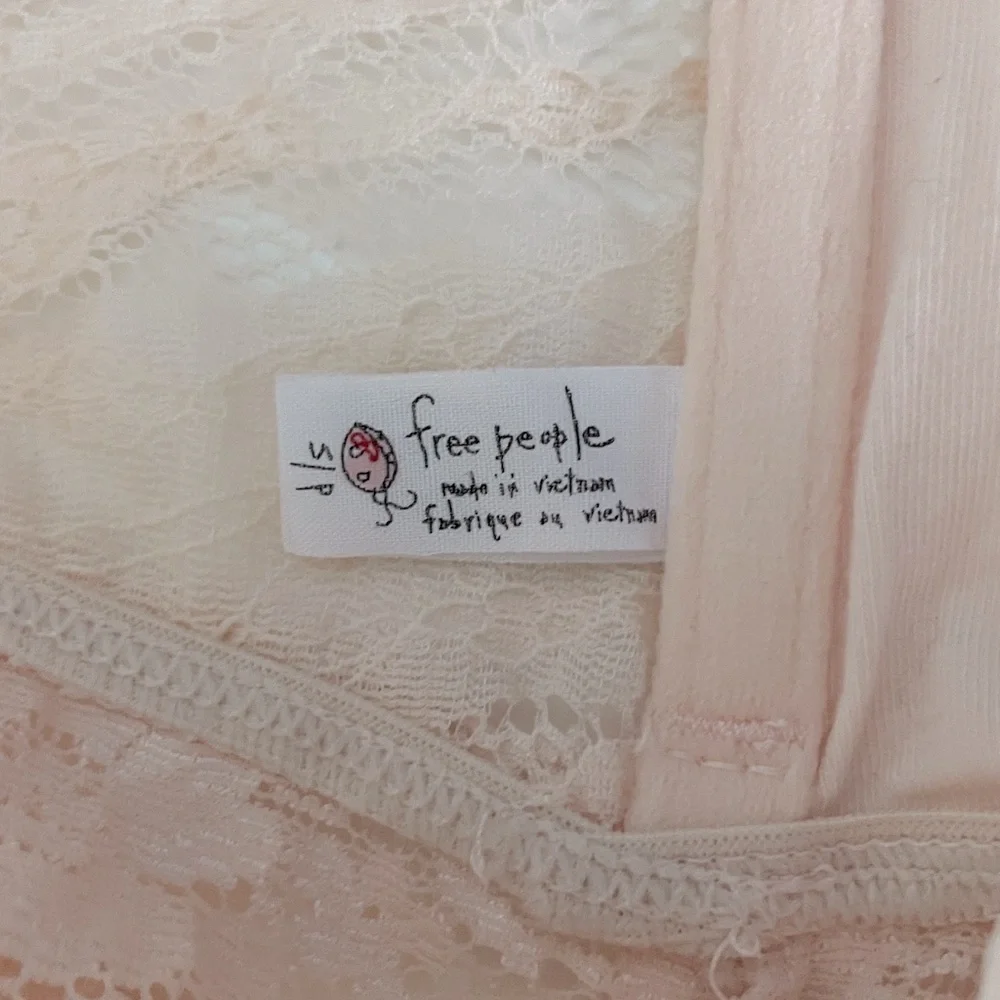 Free People longline bralette