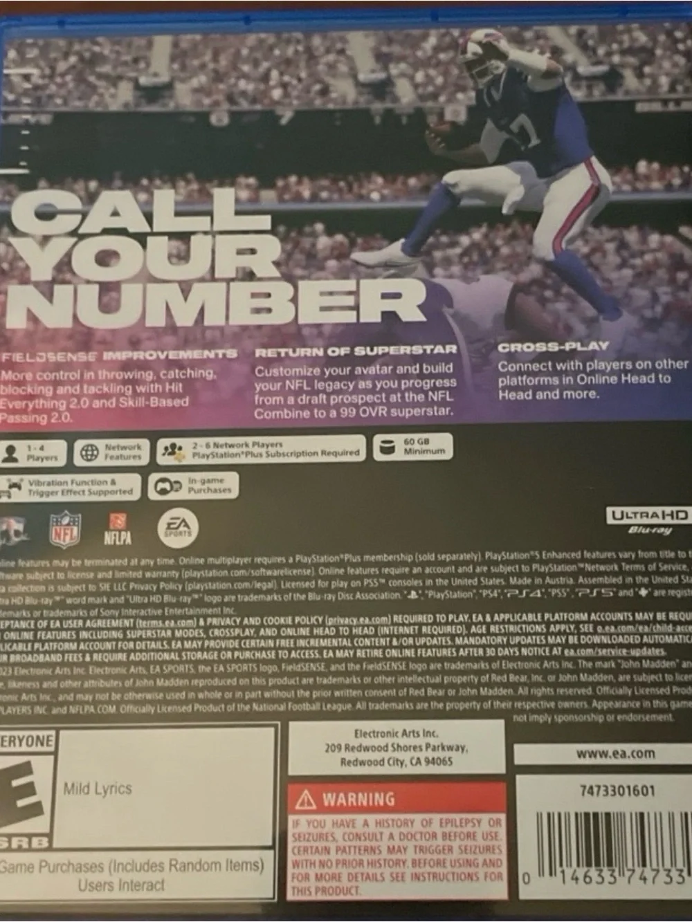Play station 5 ea sports