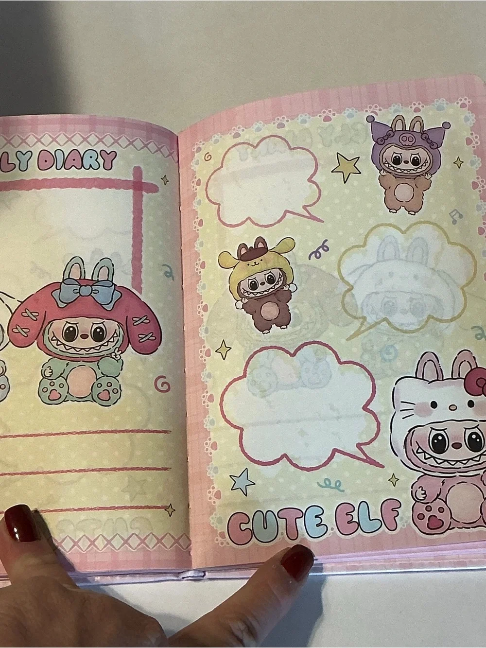 N/A labubu notebook
