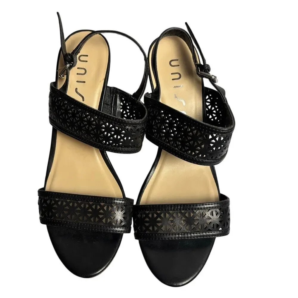Unisa black wedge
