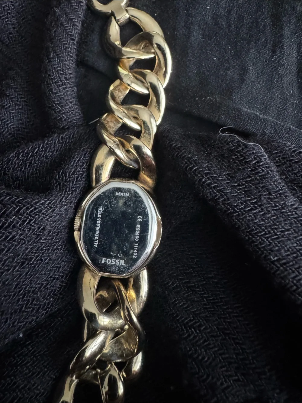 Fossil polished chain