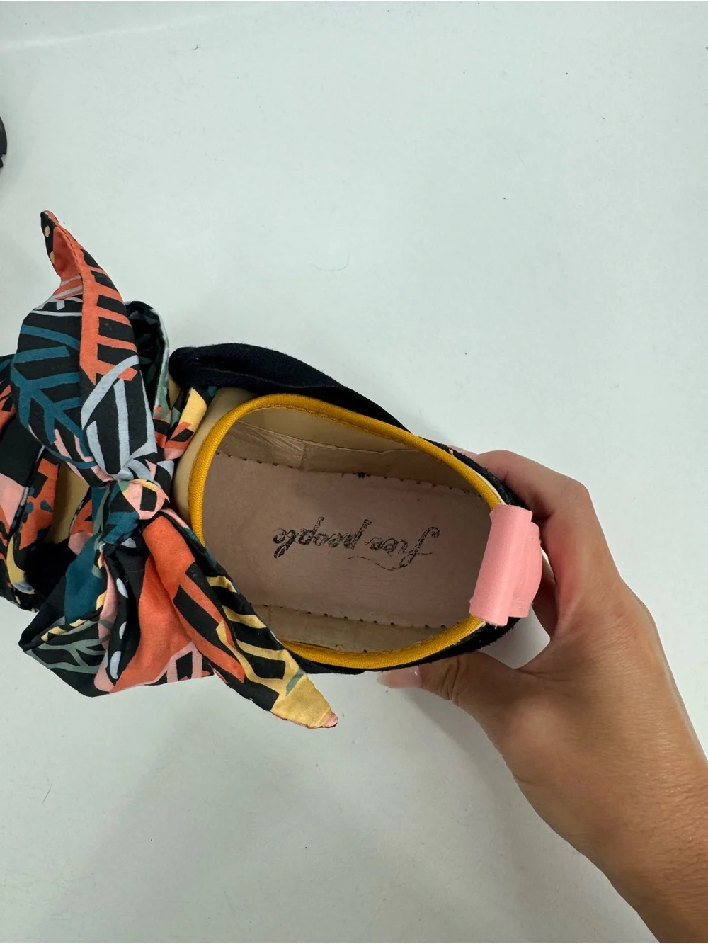 Free People tab laces ready
