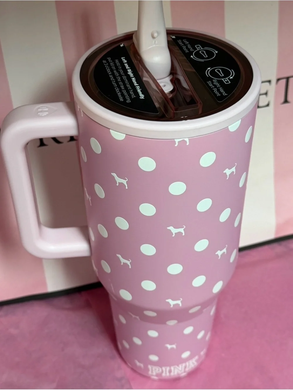 PINK Victorias Secret insulated travel