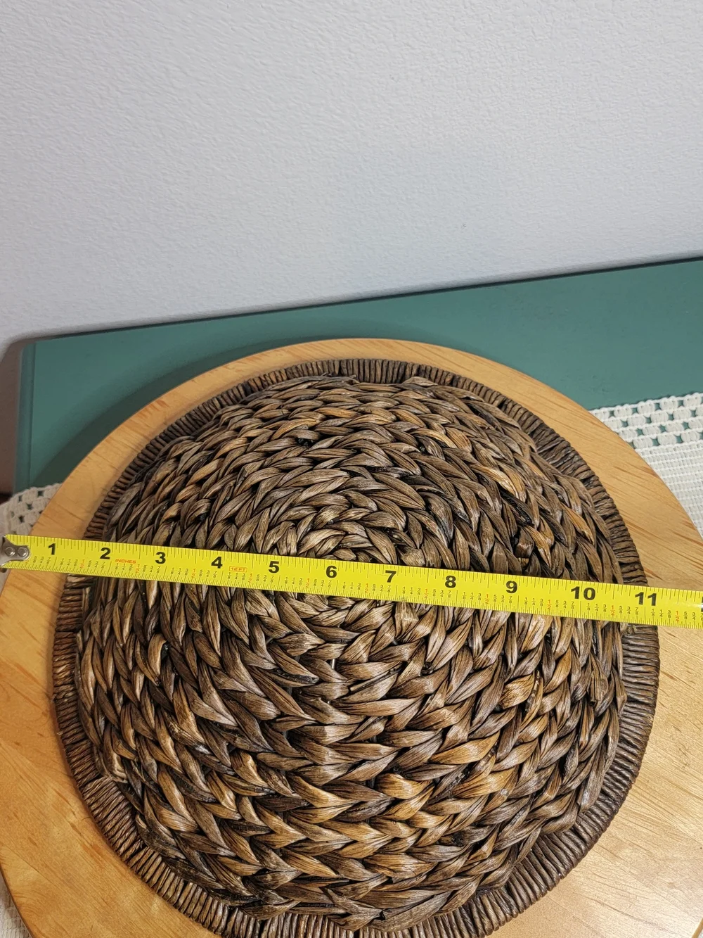 Source Unknown round handwoven