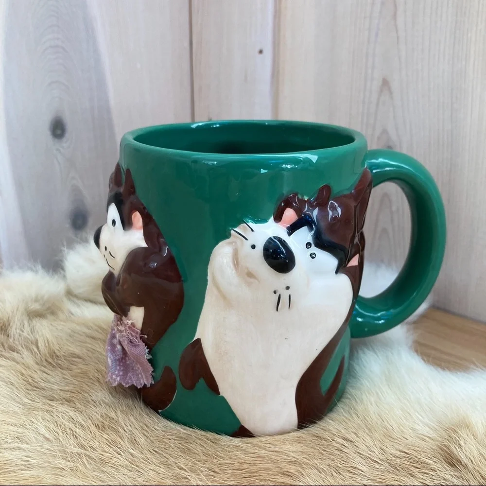 Warner Bros. green mug