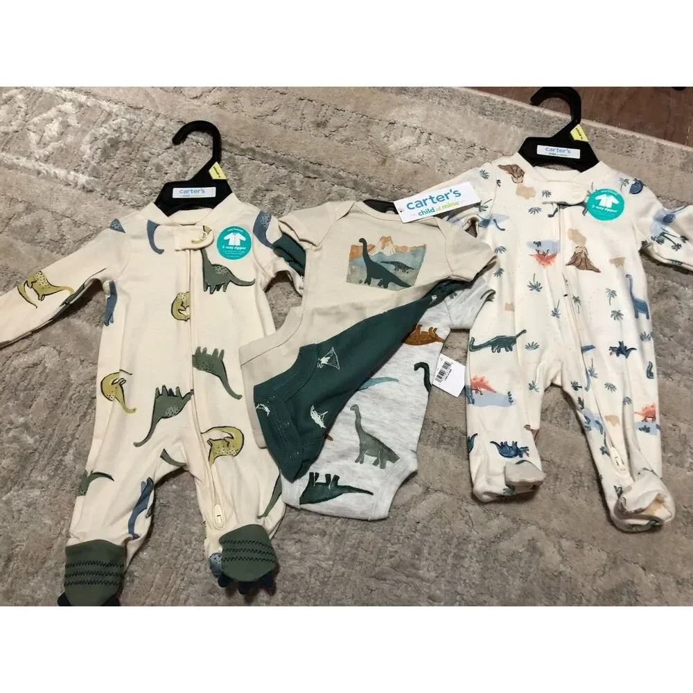 Carters three onesies