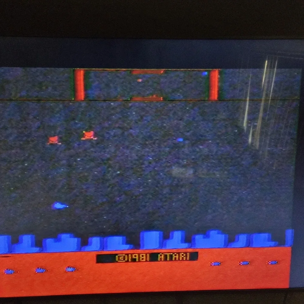 Defender Atari 2600 CX2609 Vintage Video Game Cartridge 1981 Authentic‎ Tested