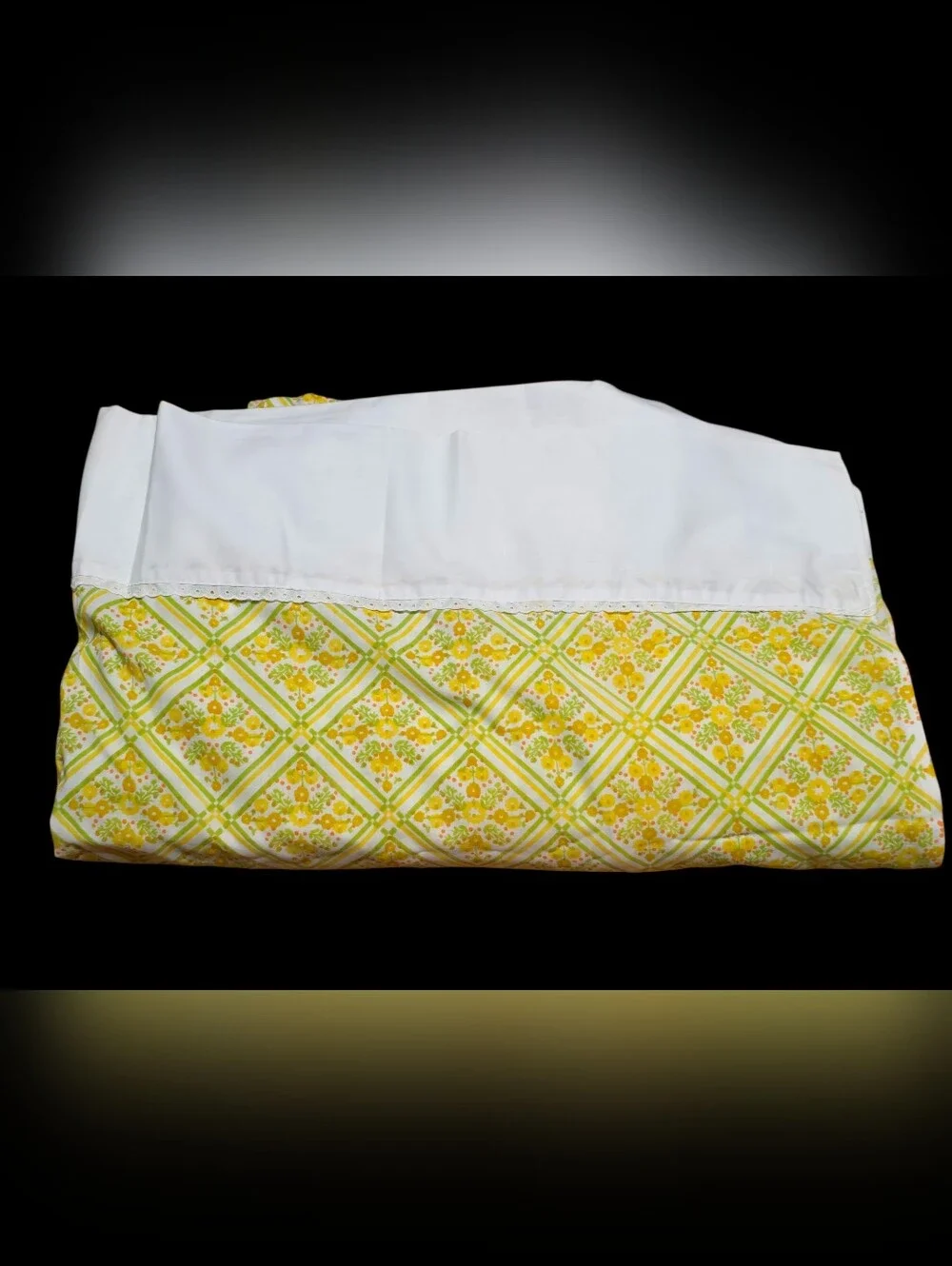 Vintage | Floral Double Flat Sheet