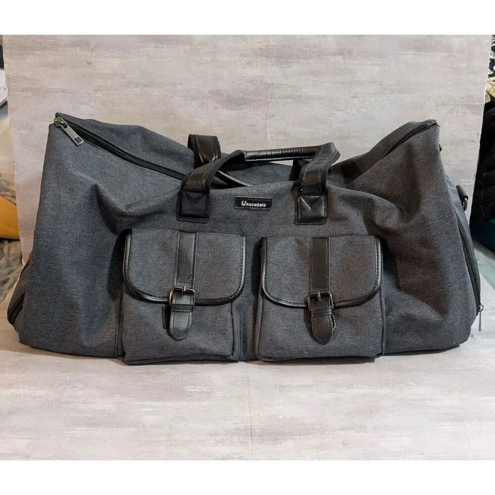 Weekend Travel Bag - Uniquebella Convertible Garment Bag