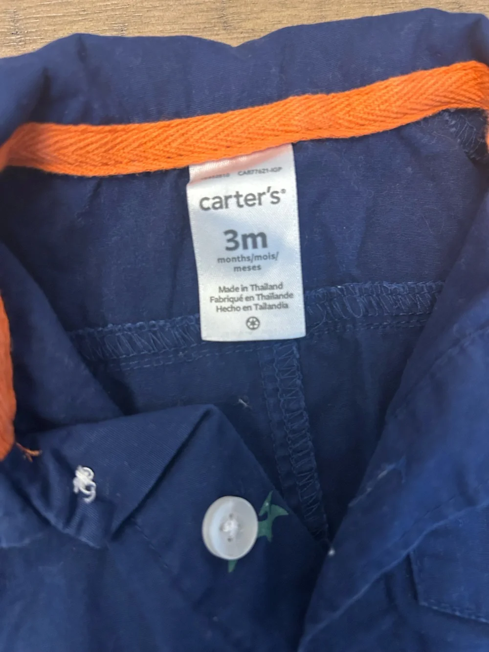 Carters navy blue