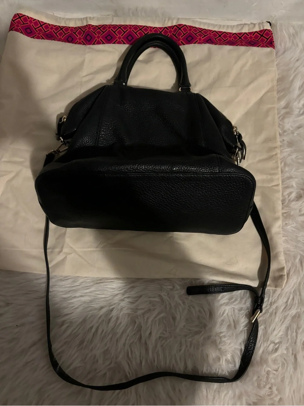 Tory Burch smooth black