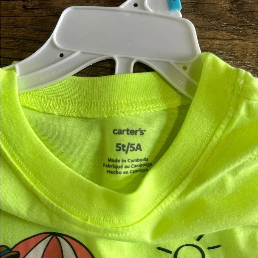 Carters bright yellow