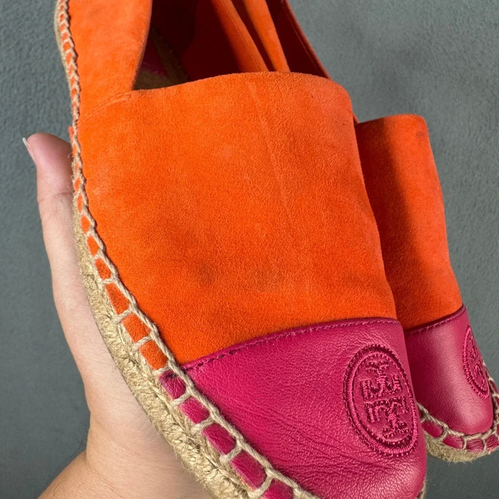 Tory Burch flat leather heel