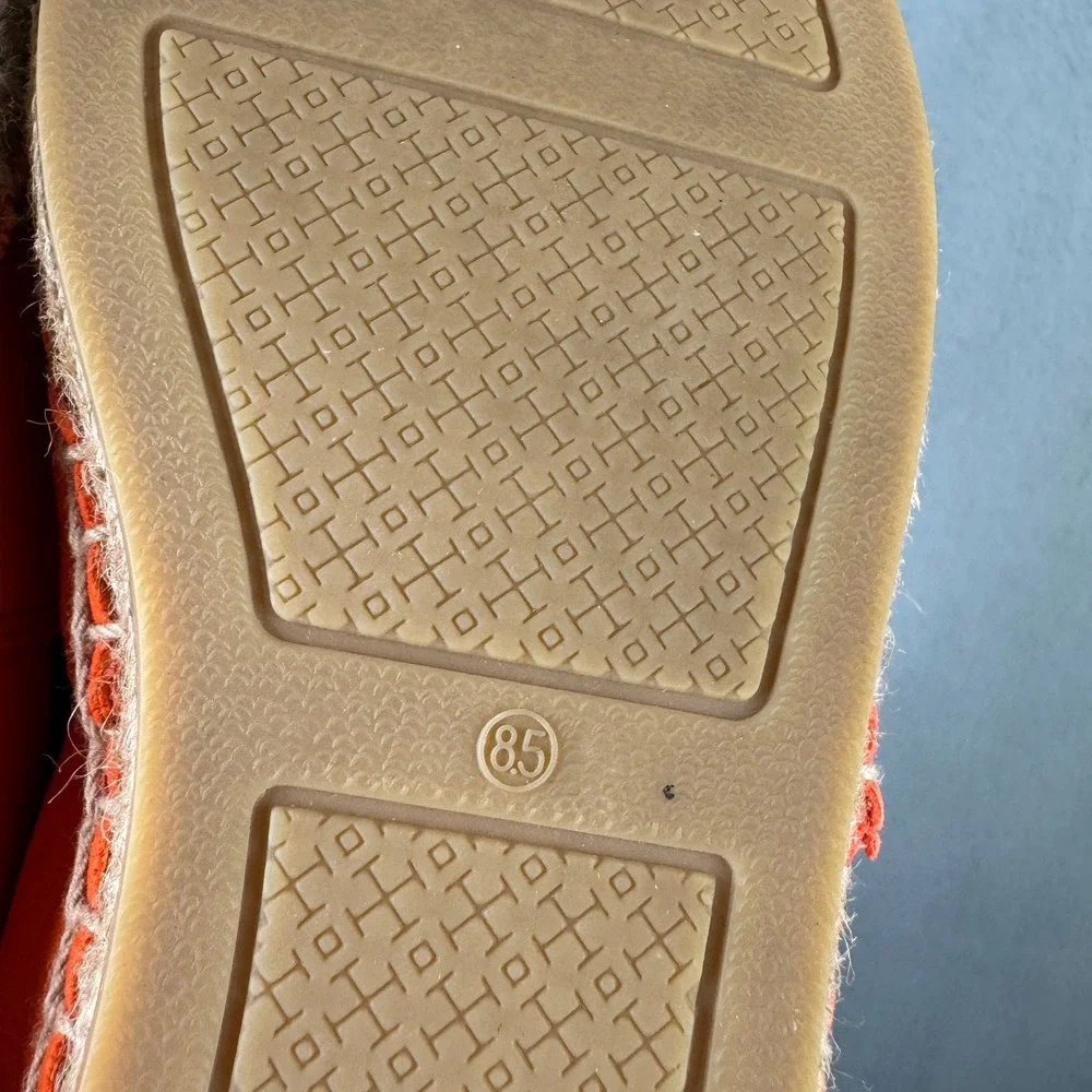 Tory Burch travel whipstitched