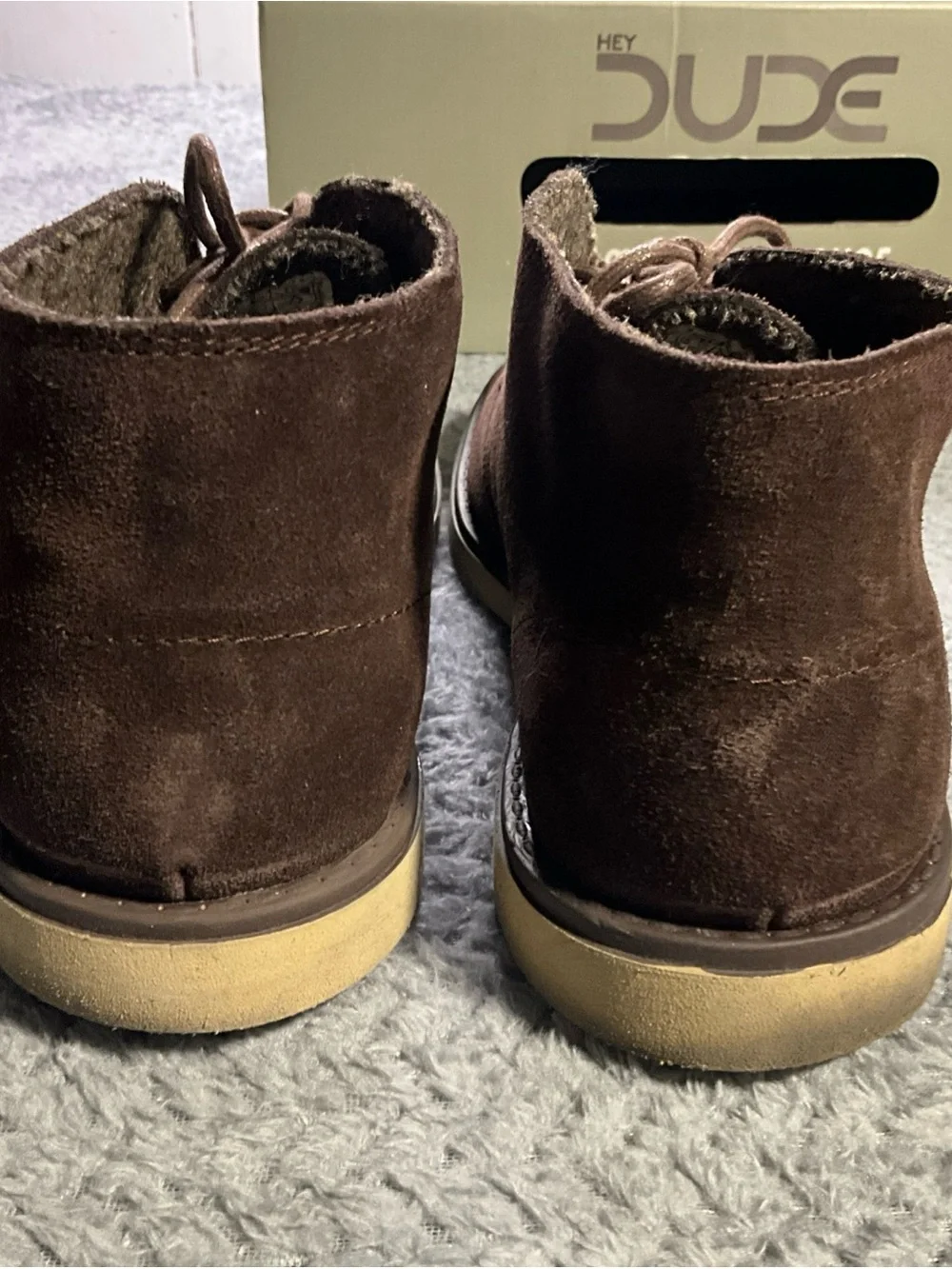 Hey Dude casual suede