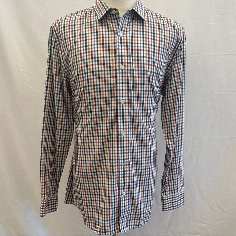 Banana‎ Republic Checkered Button Down Shirt