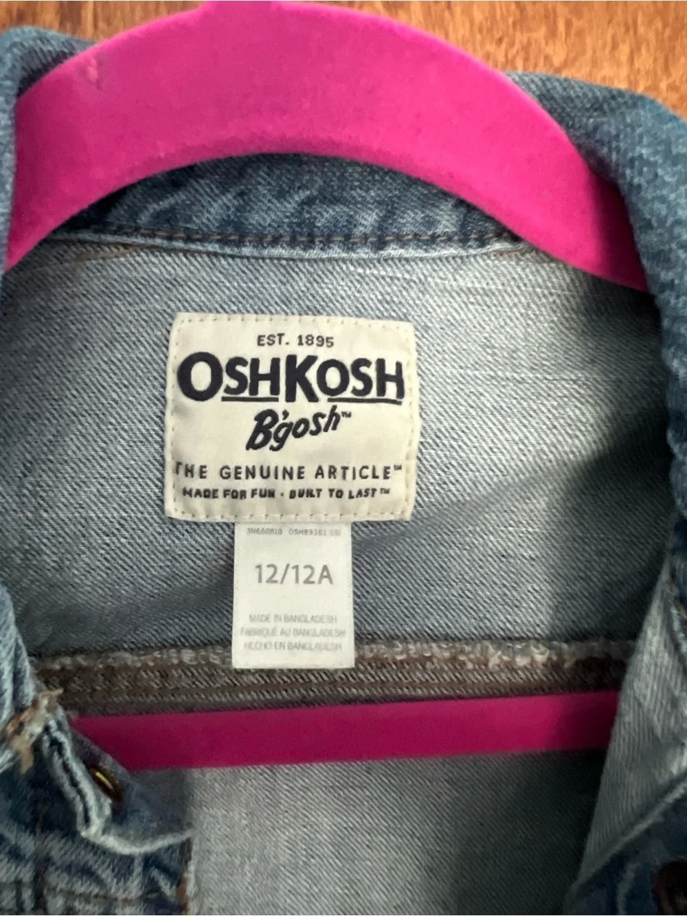 OshKosh Bgosh light blue
