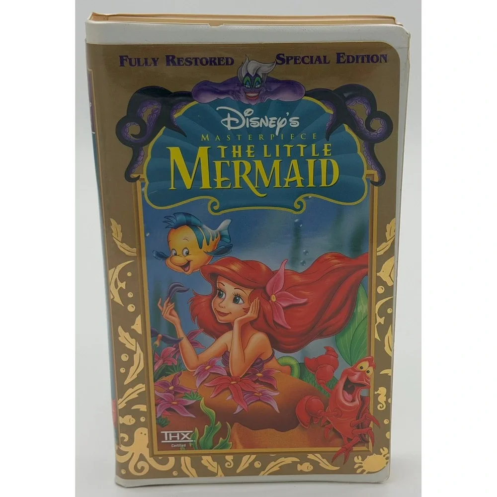 The Little Mermaid‎ VHS Disney Masterpiece Collection Clamshell Case