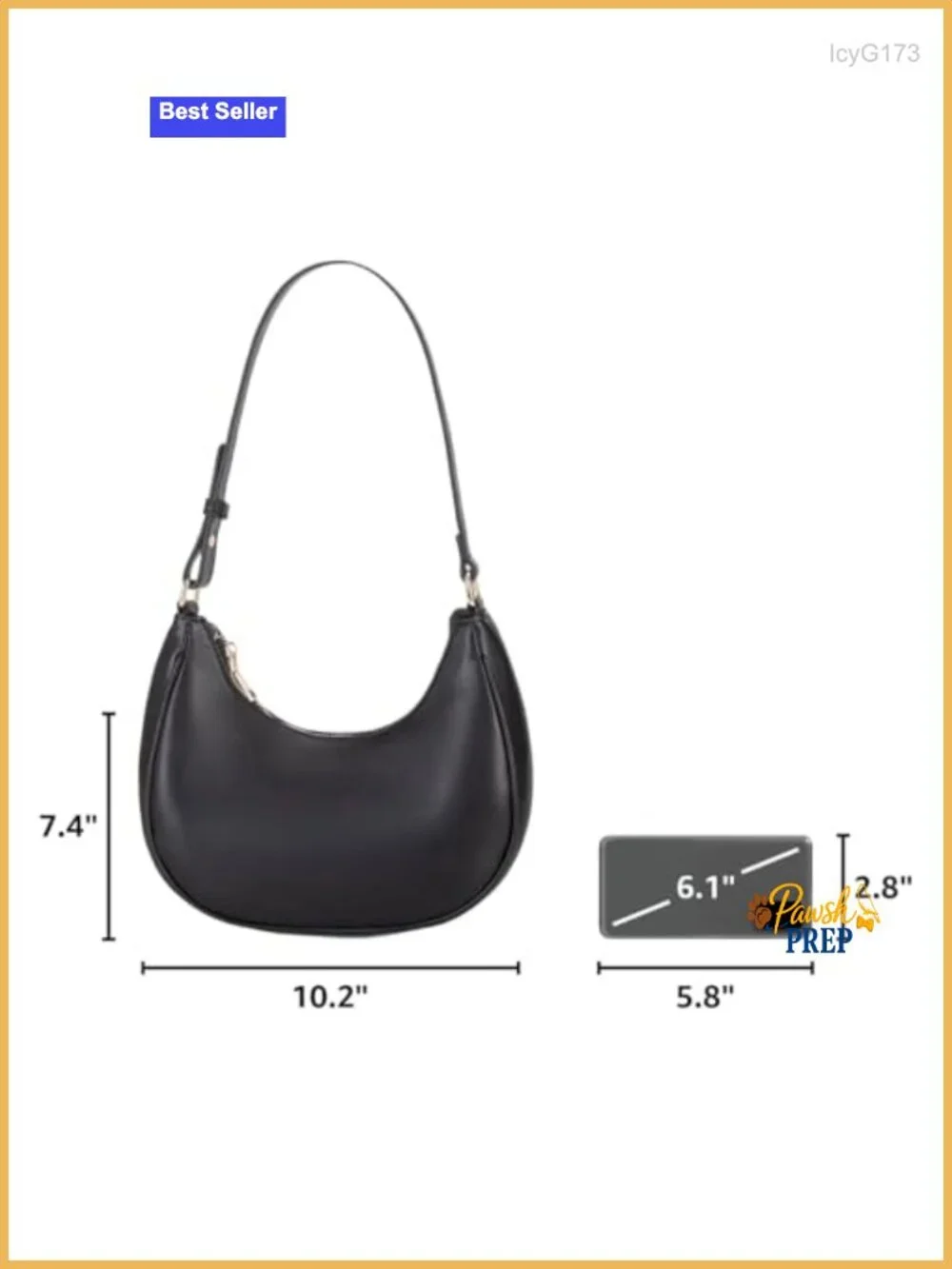 N/A crescent shaped