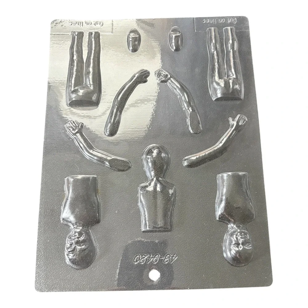 Lot of Molds Multi Design People Baby Fondant Cake Chocolate Soap‎ Plastic