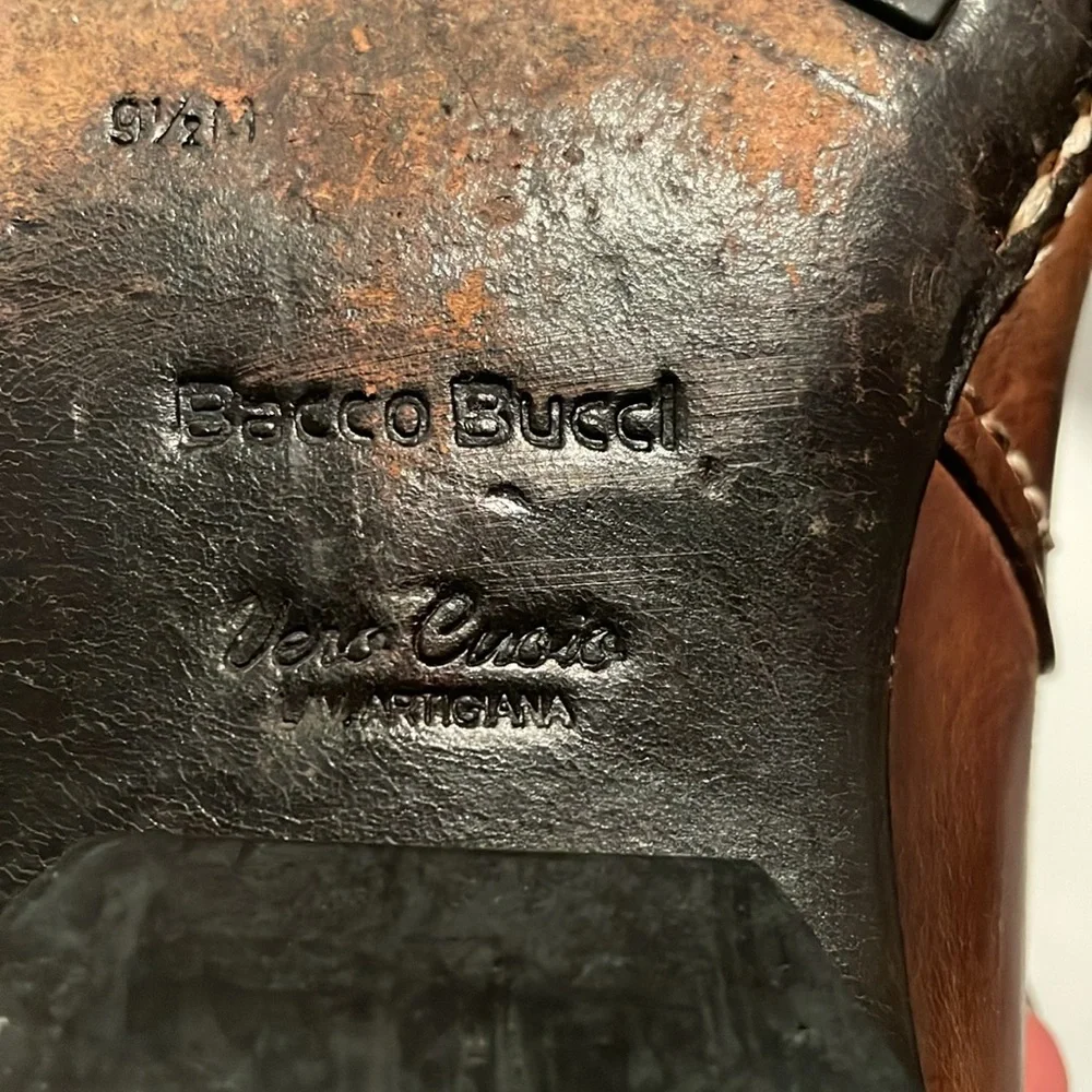 Bacco Bucci geeat leather