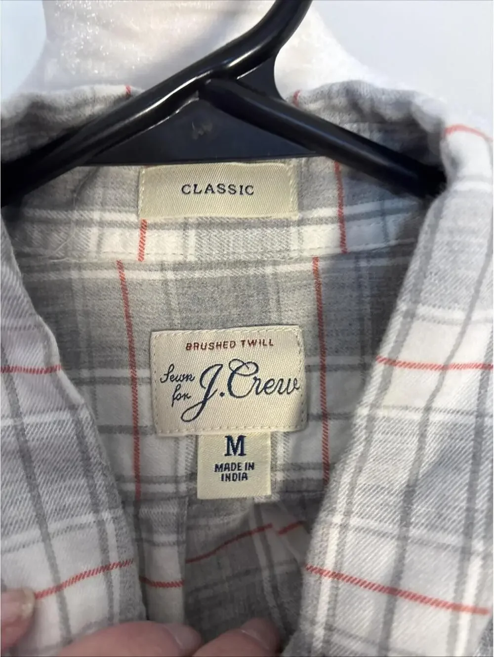 J. Crew crew flannel