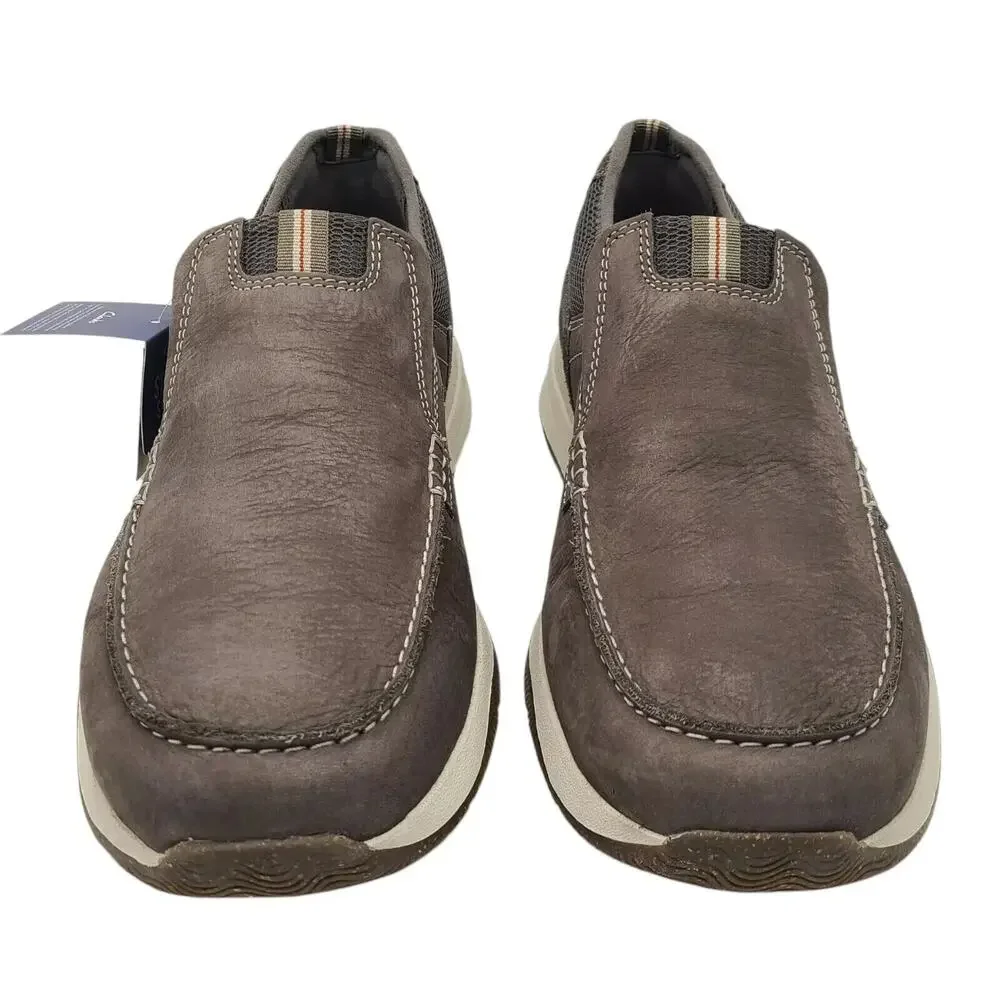 Clarks Sailview Step Men's Slip On Nubuck Taupe‎ 11 Wide