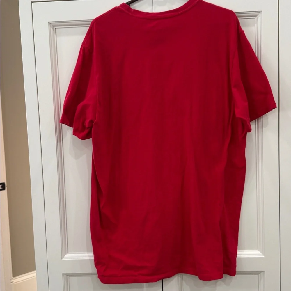 The North Face red north