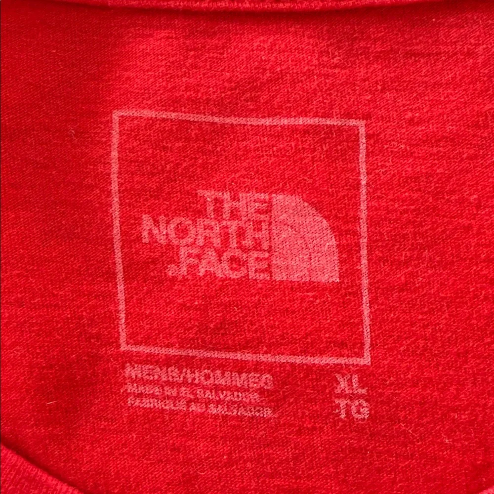 The North Face red north