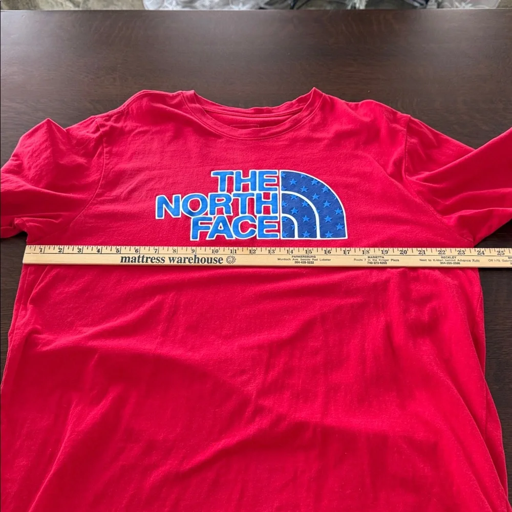The North Face red north