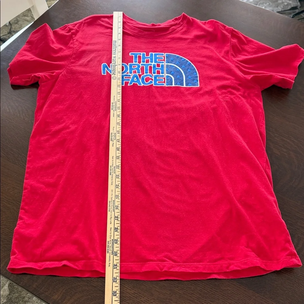 The North Face red north