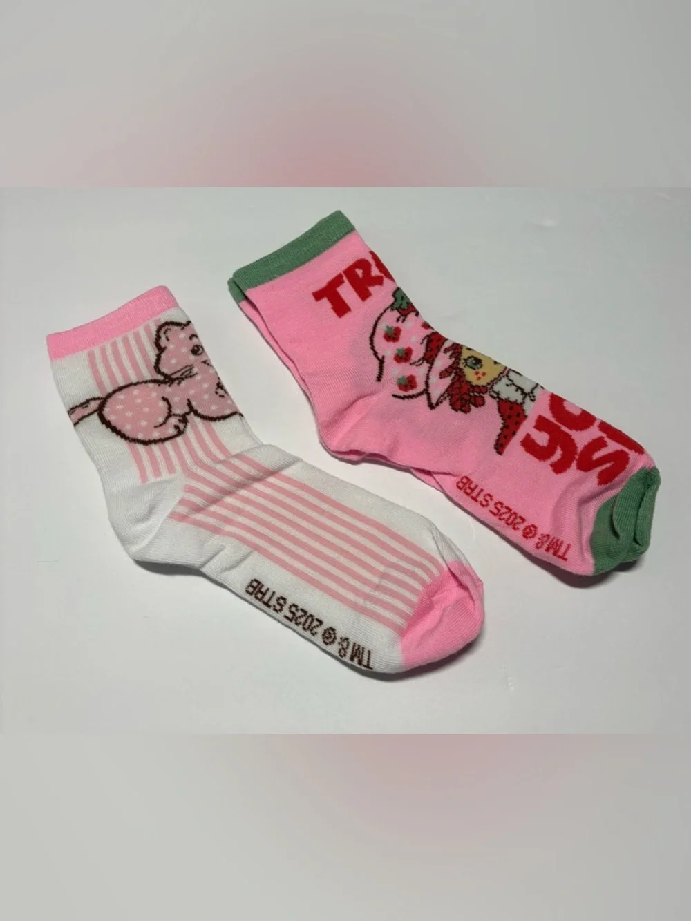 Source Unknown strawberry shortcakesocks