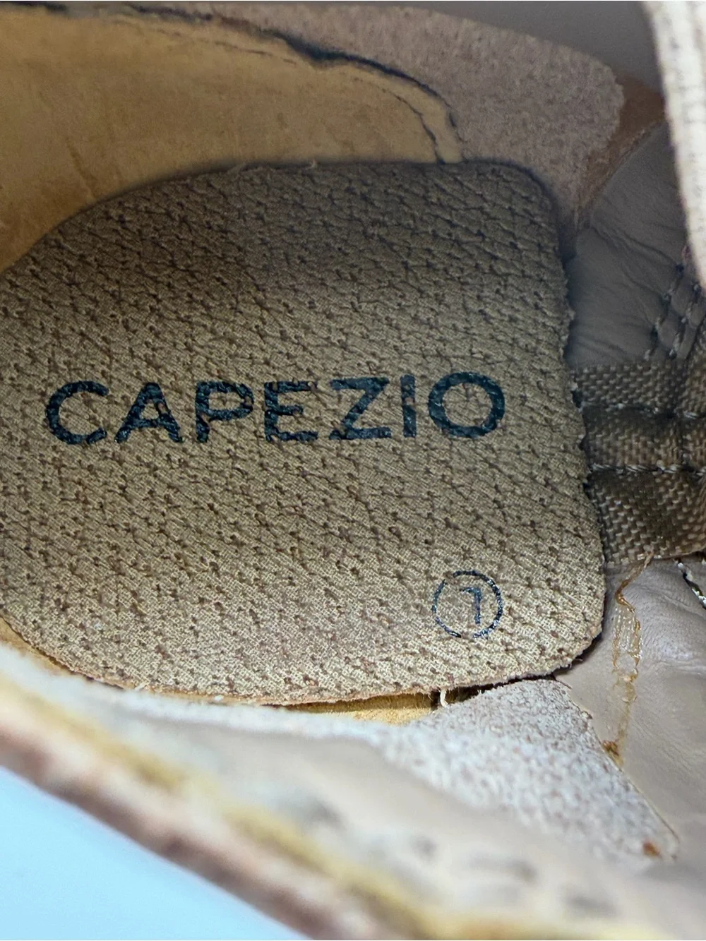 Capezio soft leather