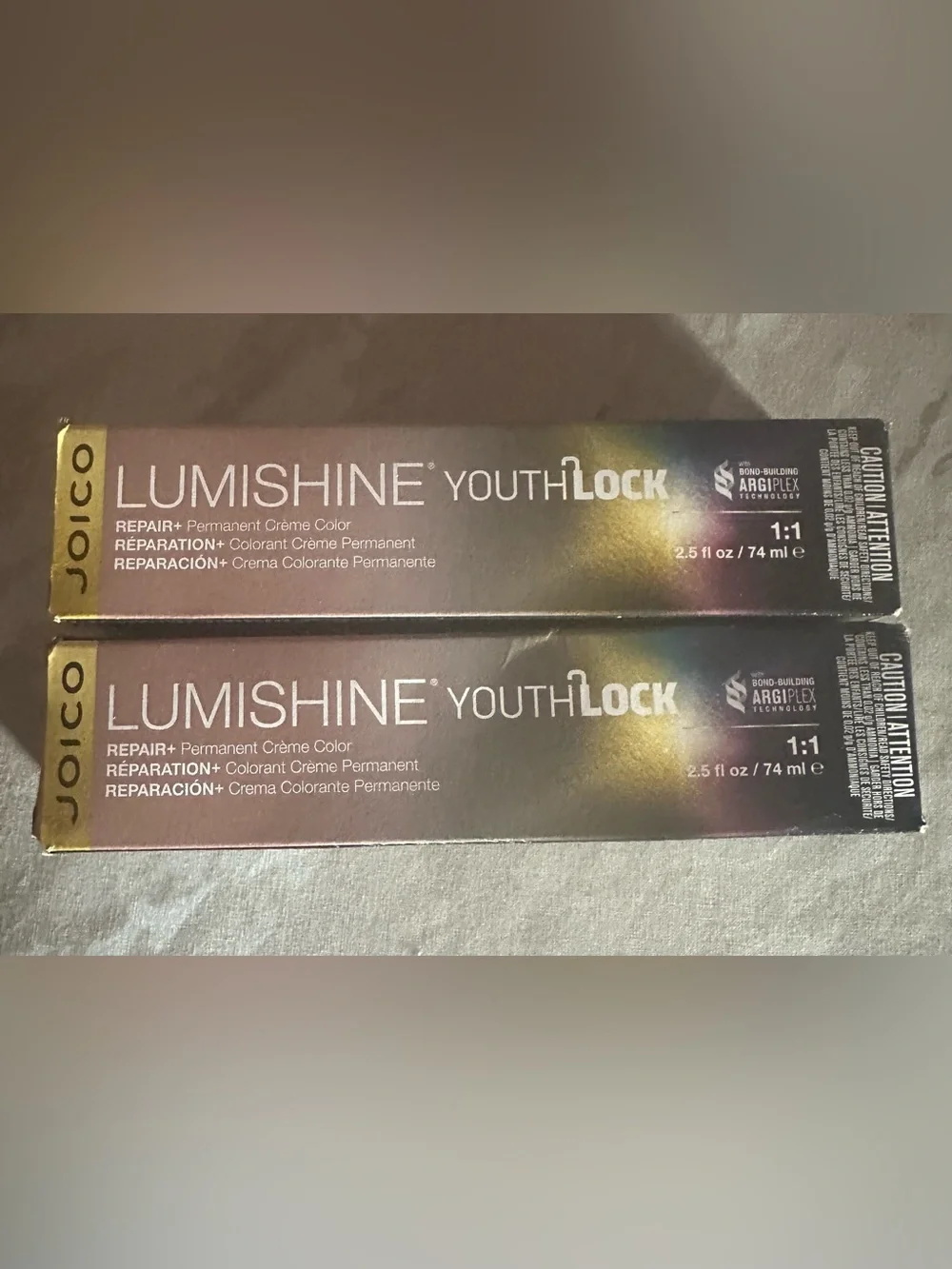 Joico Lumishine YouthLock Permanent Crème Color - Natural Ash Dark Brown (New)