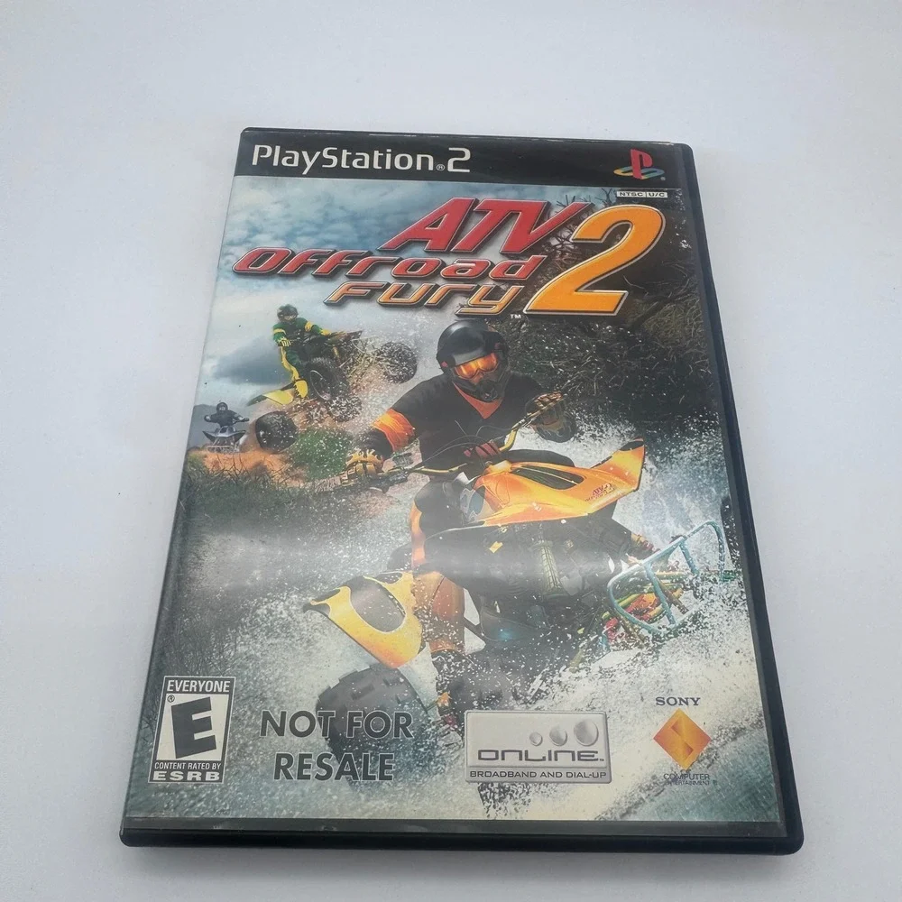 ATV Offroad Fury‎ 2 PS2 PlayStation 2 Not For Resale Promo Complete CIB Racing