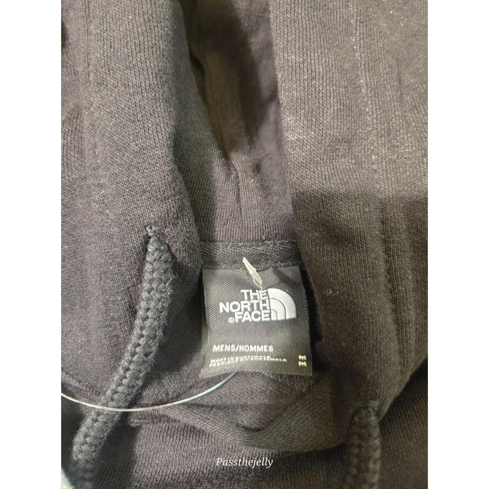 North Face Hoodie Mens Medium Black Graphic Pullover Sweatshirt‎ Outdoor Street