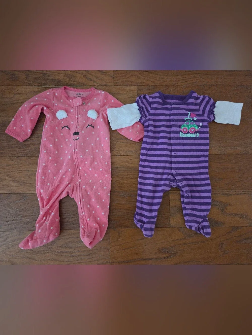 Carters soft pink