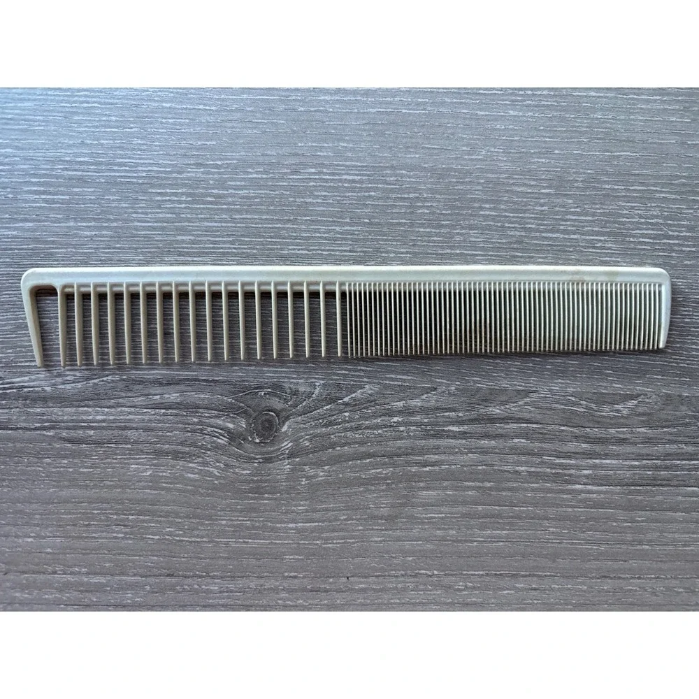 Fromm Proflite F3022 Hair Comb Off White Dual Tooth Detangling Fine Styling 8.5