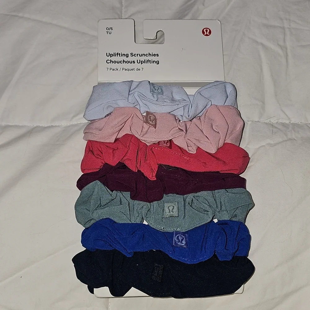 lululemon athletica scrunchie nwts pack