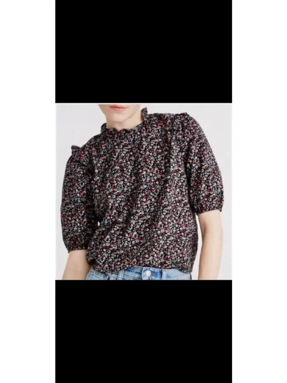 Madewell puff sleeve