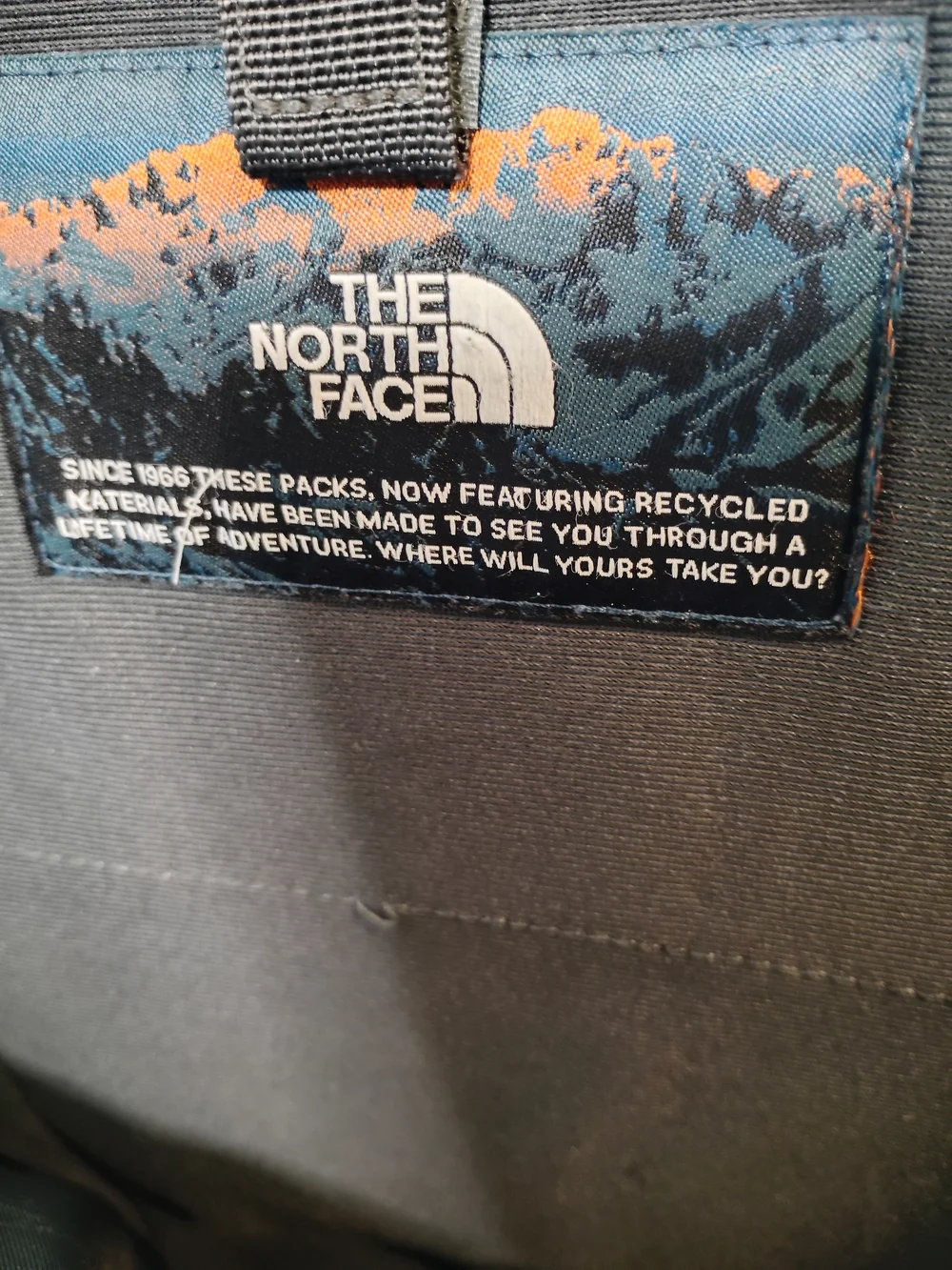 The North Face  Borealis Gray & Black Backpack