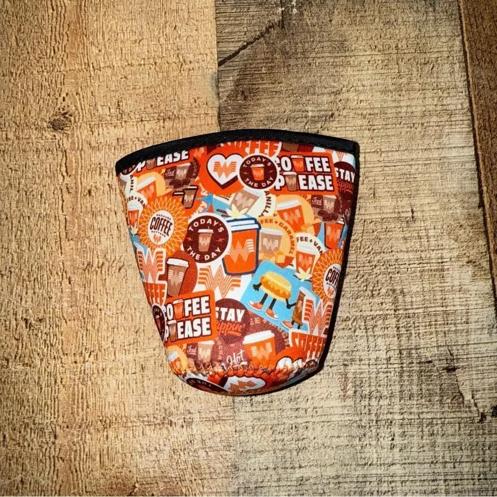 Whataburger koozie 2”